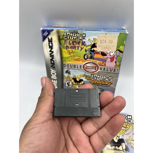 2 Games In 1 Cartoon Network Block Party & Speedway GBA GameBoy Advance - CIB - Picture 6 of 13